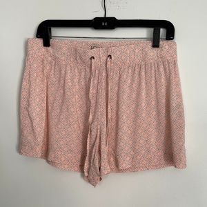 Like New EUC UGGS Australia Printed Baby Pink Lounge Shorts Size Small